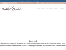 Tablet Screenshot of martha-care.com
